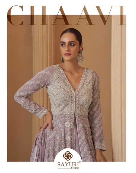 Chaavi By Sayuri Georgette Wholesale Readymade Suits In India Suppliers In India
